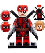 Ladypool Minifigure Set With Weapons &amp; Accessories - $17.99