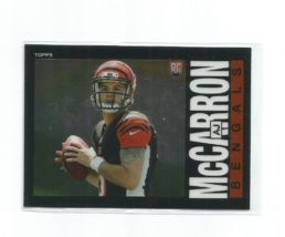 Aj Mc Carron (Bengals &amp; Xfl)) 2014 Topps Chrome Variation Rookie Card #22 - £5.41 GBP