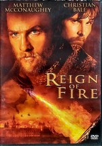 Reign of Fire [DVD 2002] Matthew McConaughey, Christian Bale - £1.77 GBP