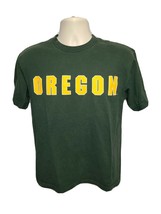University of Oregon Adult Medium Green TShirt - £11.68 GBP