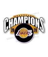 Los Angeles Lakers Champions 2020 Precision Cut Decal - £2.78 GBP