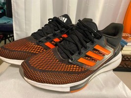 Men’s Adidas AGY2119 Bounce Running Shoes Orange W/ Black Size 12 US - £19.22 GBP