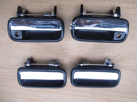 4pcs Exterior Outer Door Handle Fit For 89-97 Toyota Pickup 90-95 4Runner - £35.79 GBP