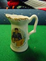Great Collectable Mini Pitcher-PRESIDENT &amp; MRS. JOHN F. KENNEDY............ - £13.23 GBP