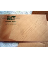 Vintage Custer Motel Custer South Dakota Stationary - $5.47 CAD