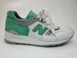 NB New Balance Mens Sz 6.5  Suede 997 Running Shoes Mint M997CMA USA Made - £71.18 GBP