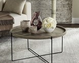 Safavieh Home Collection Auden Modern Light Grey Round Accent Table - $204.99