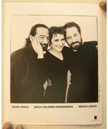Odair Assad Press Kit Photo  Sergio Assad Nadja Salerno-Sonnenberg Shot ... - $36.99 CAD
