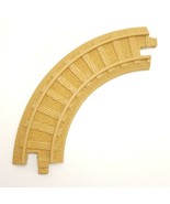 Fisher Price Geotrax Rope &#39;N Ride Ranch 1 Curved Train Track Only Replac... - $3.95