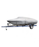 Carver 78011 17-19 ft. x 102 in. 11 Poly-Flex Boat Cover Grey - $221.10
