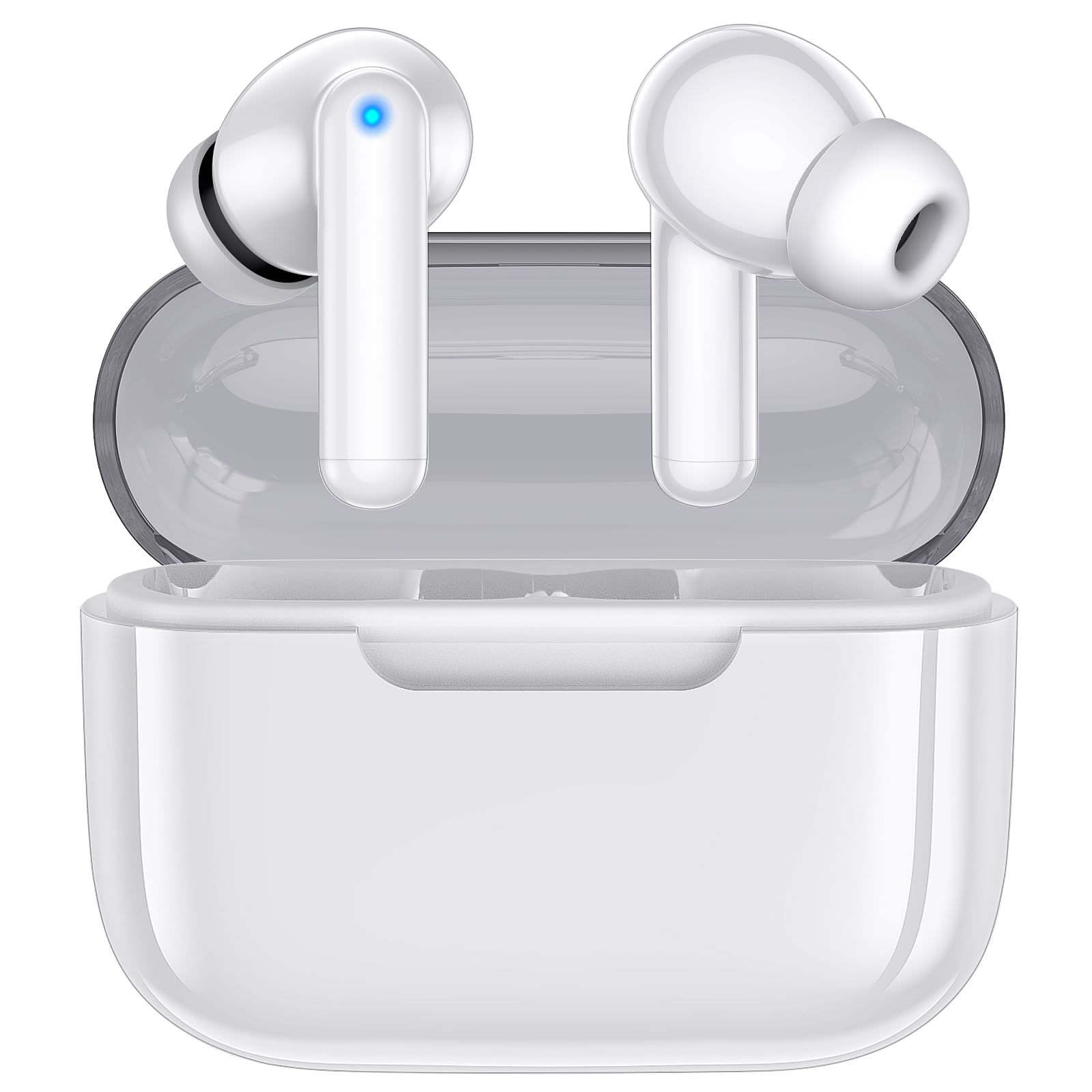 kurdene Wireless Earbuds, Bluetooth 5.3 in Ear Buds Light-Weight Headphones wit