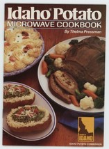 Idaho Potatoes Microwave Cookbook Booklet Thelma Pressman Recipe Book - £7.65 GBP