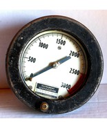 DOUGLAS AIRCRAFT 5-68 Gauge 0-3000 PSI Indicator 6 1/8&quot; Overall Diameter - $47.40 CAD