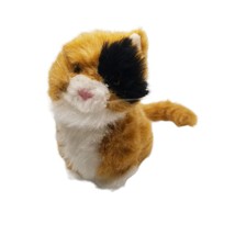 American Girl Cat Kitten Ginger Plush Stuffed Animal 5" Calico Poseable Tail - $17.94
