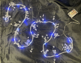 5&#39; Lighted Garland for Weddings, Christmas~Bridal Showers~Acrylic &amp; Ligh... - £7.55 GBP