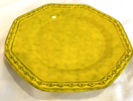 Vintage RARE Rosenthal Netter 7.5&quot; Salad Plate Yellow Mid Century - $33.24