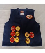 Royal Rangers Vest Large Boys Blue With 23 Patches - £18.61 GBP