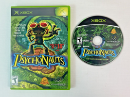 Psychonauts (Microsoft Xbox, 2005) &amp; Case - No Manual - TESTED &amp; WORKS G... - £27.24 GBP