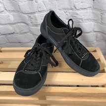 Unisex Vans Black Suede and canvas Old School Skate Shoes Size men’s  8 wms 9.5 - £24.25 GBP