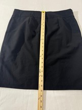 George Women's Rear Zip & Slit A-Line Pull-On Skirt Size 12 Measured Waist 34" image 6