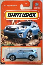 Matchbox 2019 Subaru Forester Blue - $5.89