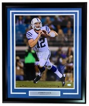 Andrew Luck Signed Framed 16x20 Indianapolis Colts Photo JSA - $232.79