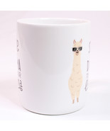 Save The Drama For Your Llama Coffee Mug By Manna Hipster 14 oz Tea Cup Mug - £8.04 GBP