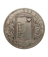 HB(256)US Hobo Nickel Morgan Dollar Silver Plated Copy Coin - £7.81 GBP