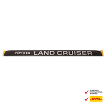 Original VX80 Land Cruiser trunk emblem 75435-60040 - $302.00