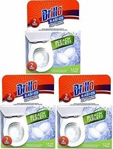 Brillo Basics Automatic Toilet Cleaner Bleach Tablets (3 Pack of 2 Tablets) - £16.44 GBP