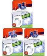 Brillo Basics Automatic Toilet Cleaner Bleach Tablets (3 Pack of 2 Tablets) - £16.41 GBP