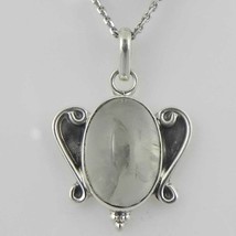 925 Argent Sterling Pierre Gemmes Main Collier PSV-2003 - £25.56 GBP+