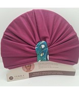 Spa Bath Cap Terra Natural Designs Purple - $20.56 CAD