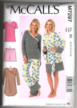 McCall&#39;s M7297 Misses 8 to 16 Pajamas, Robe, Gown, Pants, Shorts Sewing ... - $14.81