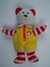 2004 McDonald’s Teenie Beanies Ronald McDonald the Bear No Hang Tag - £7.76 GBP