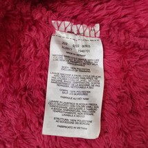 Columbia XL0977 Women’s Red 1/4 Zip Serpa Fleece Pullover Lightweight Jacket L image 4