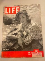 Vintage LIFE Magazine June 2, 1947 Jane Greer, Congo mission, battle for France, - £15.29 GBP