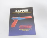 AUTHENTIC ORIGINAL NINTENDO NES ZAPPER INSTRUCTION BOOK BOOKLET MANUAL 1988 - $8.99