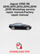 Jaguar X150 XK
2010,2011,2012,2013,2014
,2015 Workshop service repair ma... - $12.98 CAD+