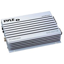 Pyle Hydra Marine Amplifier Upgraded Elite Series 400 Watt 2 Channel Bridgeable  - £78.68 GBP