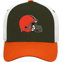 Cleveland Browns Hat Cap Youth Large 12/14 Kids NFL with Adjustable Strap - £12.19 GBP