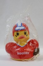 Hooters 3&quot; Football Rubber Duck Duckie - Vintage New in Sealed Pack! - £11.78 GBP