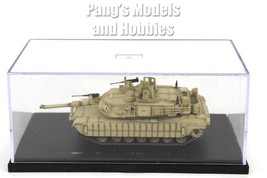 M1A2 M1A Abrams TUSK I US Army 3rd Armored Cav. - Display Case 1/72 Scale Model - £46.54 GBP