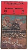 1992 Kentucky Derby Ticket Stub Lil E. Tee Win Horse Racing - $71.70