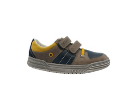 [05174] Clarks Chad Skate Boys Junior Kids Grey Nubuck Leather/Navy - $1,391.19 MXN