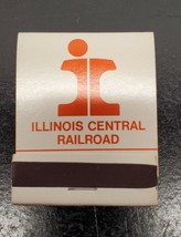 Vintage Illinois Central Railroad unused Matchbook with logo - £5.99 GBP