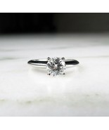 18K 1.04ct CIA Cert. Brilliant Cut Round Diamond Solitaire Engagement Ri... - £5,253.29 GBP