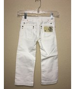 DIESEL Industry BUSKY K Kids Jeans WHITE Denim Pants SZ 4Y NEW - £69.98 GBP