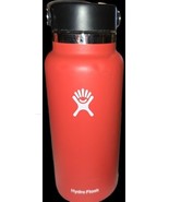 Hydro Flask Wide Mouth 2.0 32 oz Bottle with Flex Cap W32BTS612 Red SEE ... - $47.76 CAD