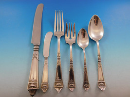 Lansdowne by Gorham Sterling Silver Flatware Set for 12 Service 79 Pieces Dinner - £5,055.35 GBP